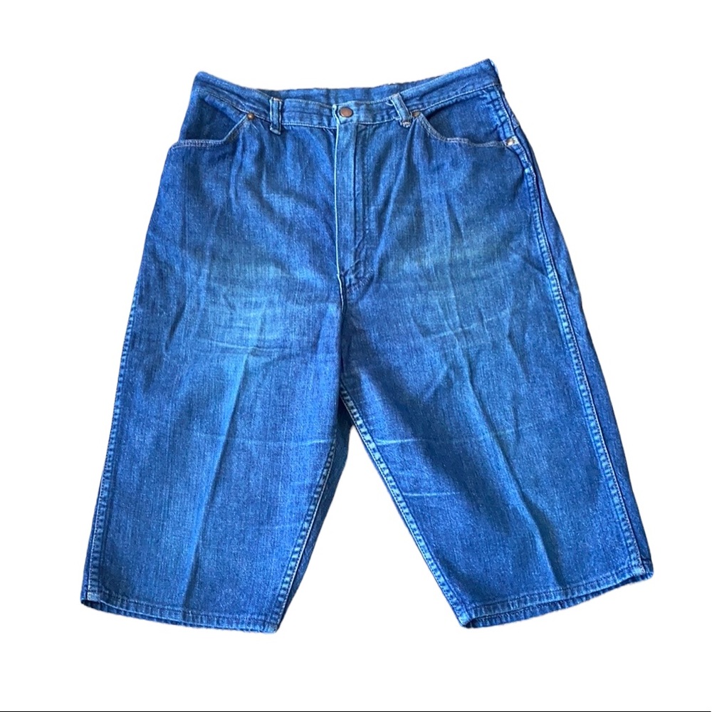 Vintage 60s Wrangler High Waist Jean Shorts 29